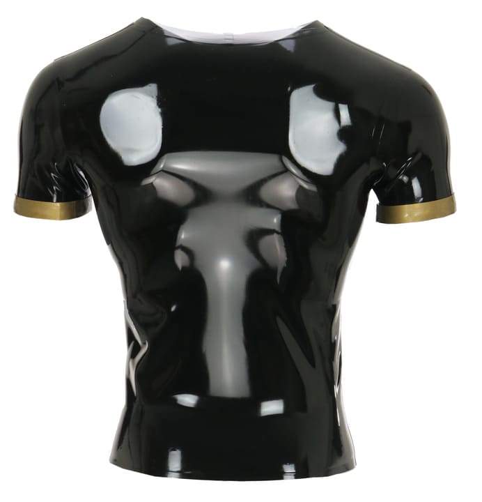 Latex Shirt SNAKE Laser Edition black gold